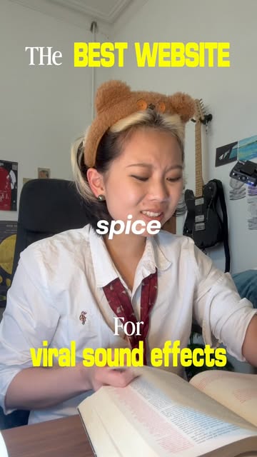 Comment “sound” for spicy sound effects!!