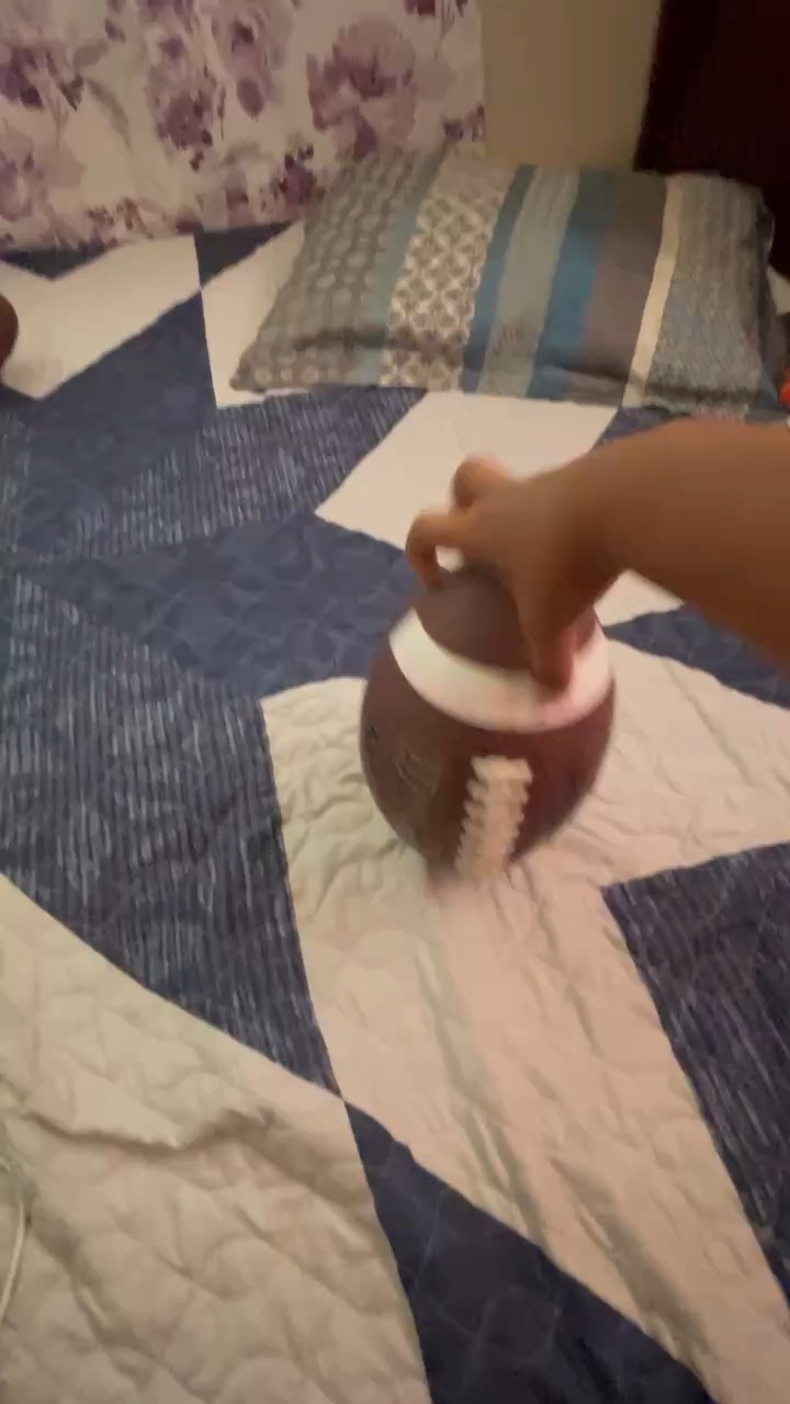 How to spin a football