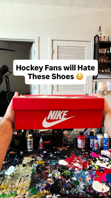 1 of 1 custom Nike Dunks for @truman_southern for the @canes winning the @stanleycup 🔥 Think it might be tike to get...