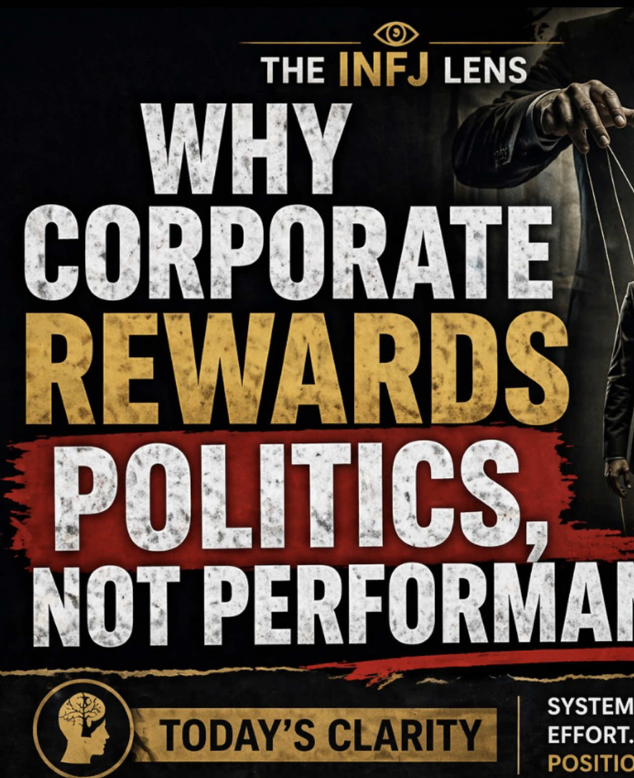 Why Corporate Rewards Politics, Not Performance Hard work alone doesn’t guarantee growth. In many environments, perfo...