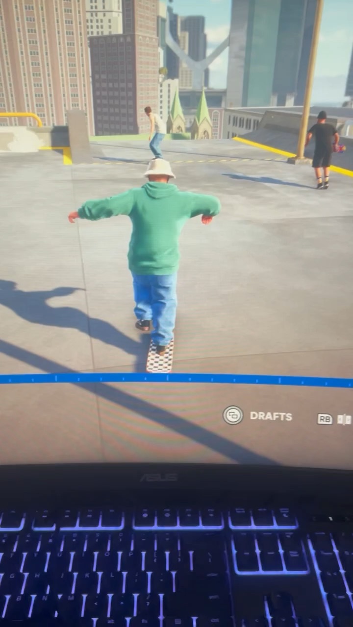 Skates crazy tricks
