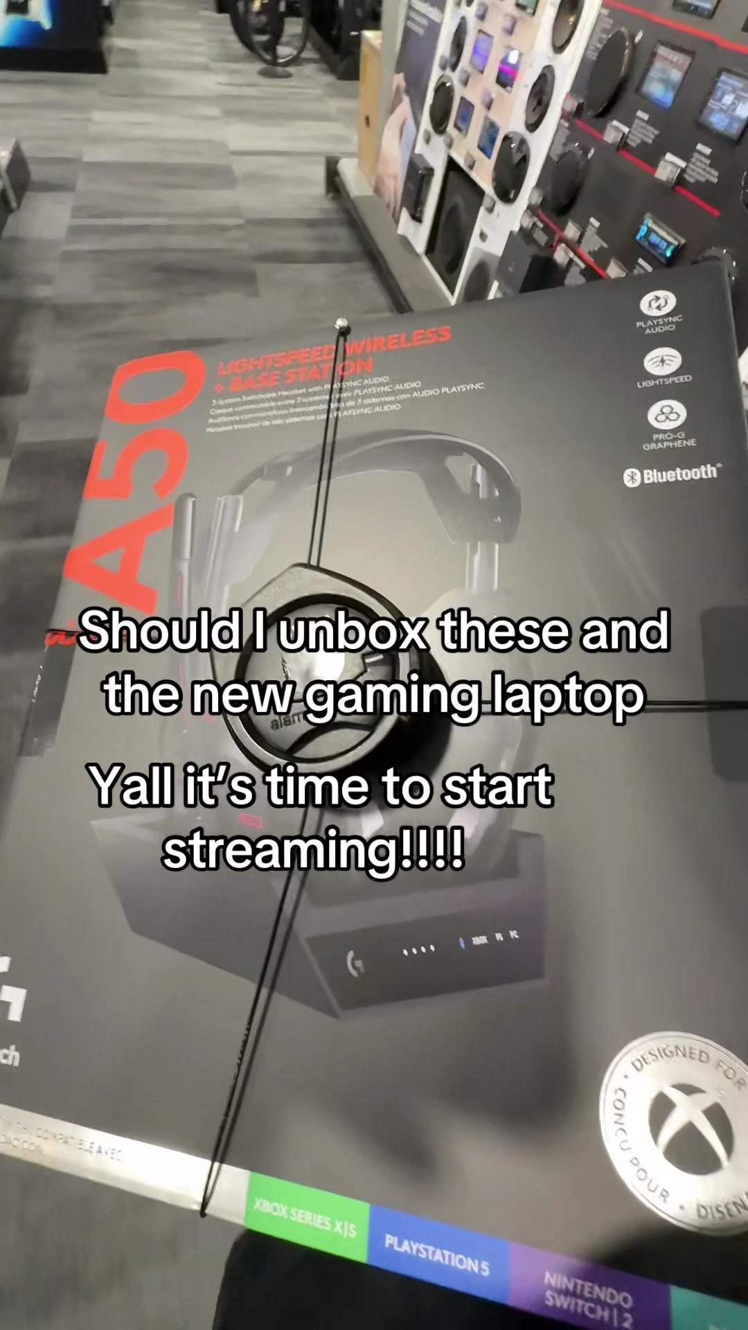 Any tips on streaming? Drop games in the comments #headphones #gaming #gamer #goth #viral