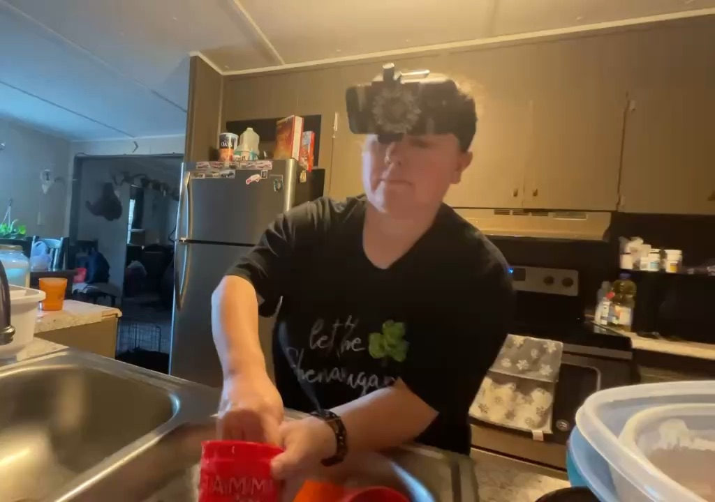 Recording doing chores