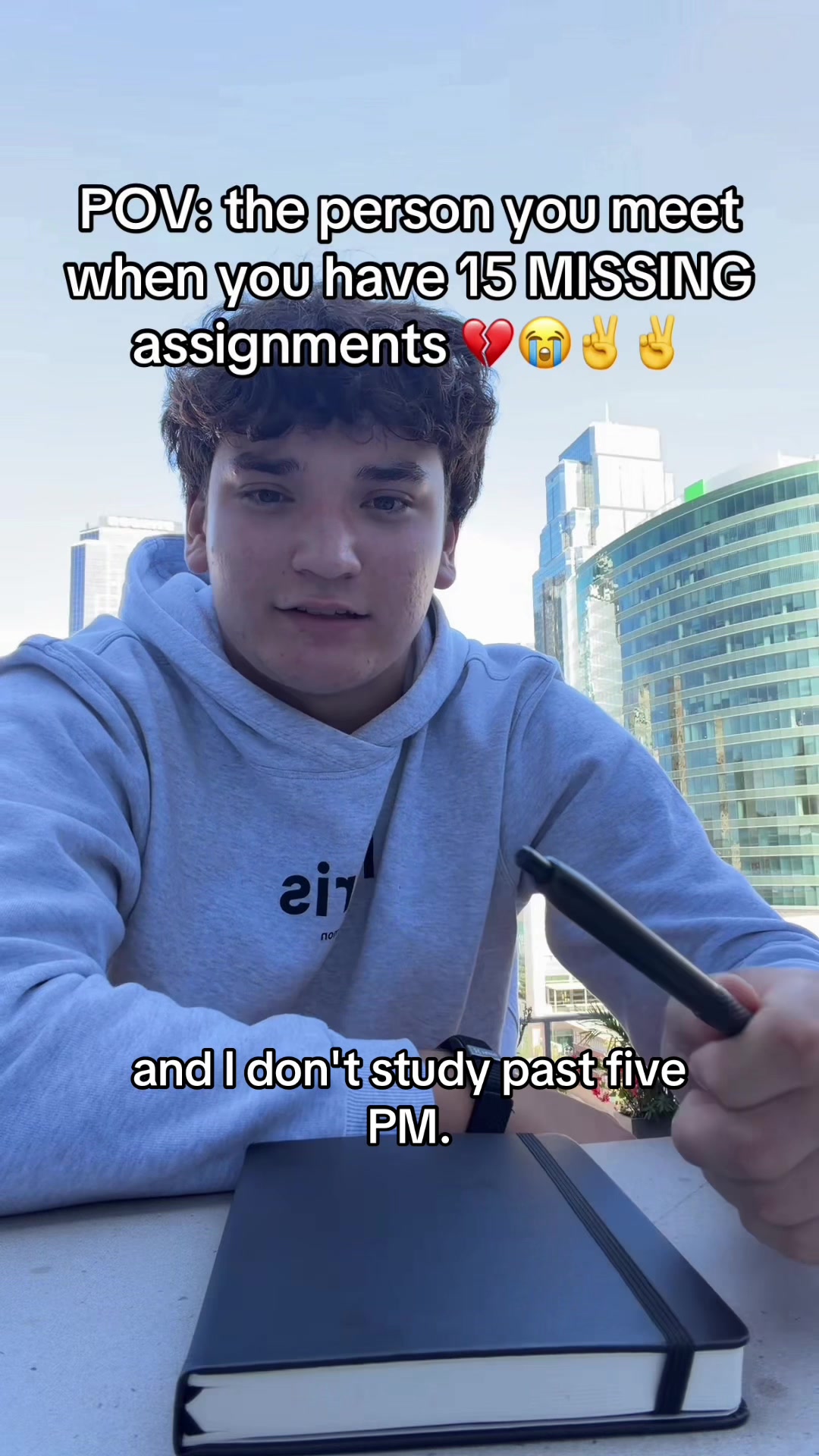 pov the person you meet when you have 15 missing assignments part 1#comedy #relatable #school #activerecall #college