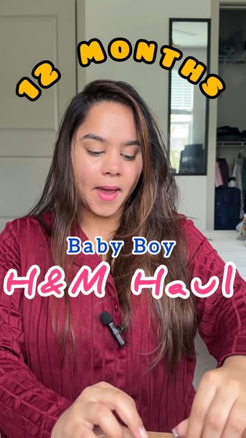 12 Months Baby Boy- Recent H&M Haul. #hnm #babyclothing #babyoutfit #haul #mom