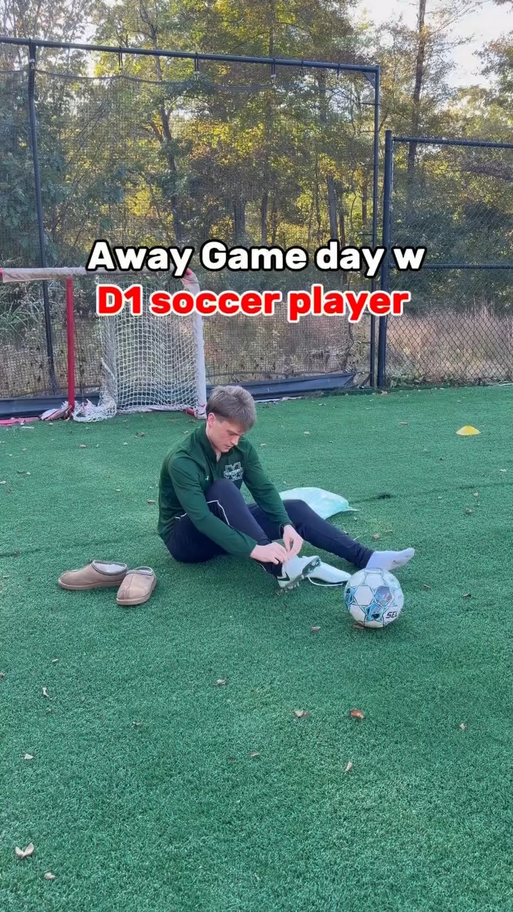 Last away game day of the season! 2:2 tie and my first college goal scored