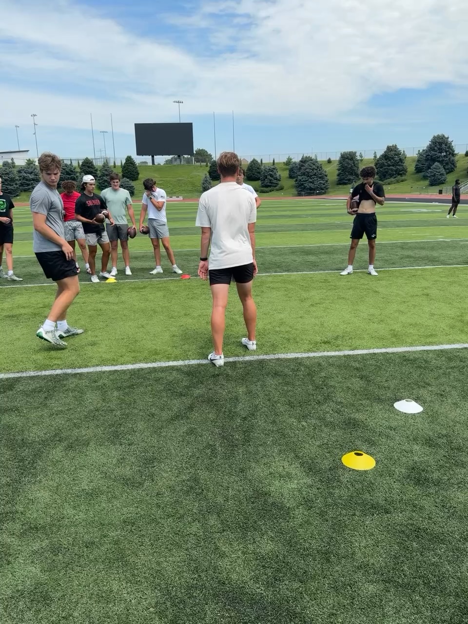 Football workout