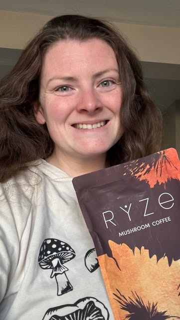 Sunrise sun-RYZE 🌅 Say goodbye to your old coffee brew and RYZE and shine to something new! 🍄 ☕️ 🍄‍🟫 I’ve been fo...