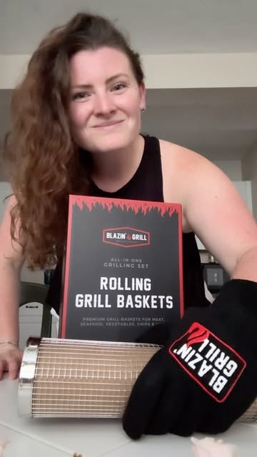 H-O-T-T-O-G-O you can take @theblazinhouse Blazin’ Grill Rolling Grill Baskets HOT TO GO 🌭🔥 🔥 Introducing the Blaz...