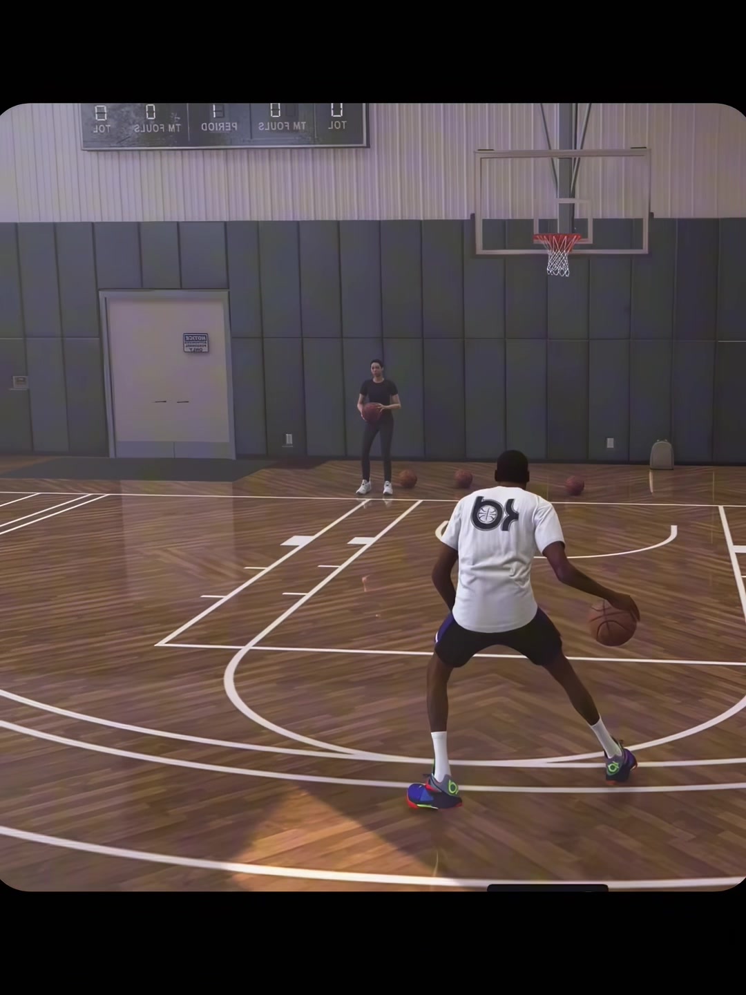 Episode 1: The Longest Two-Pointer #Durant #NBA2K25 #2KGames #pull