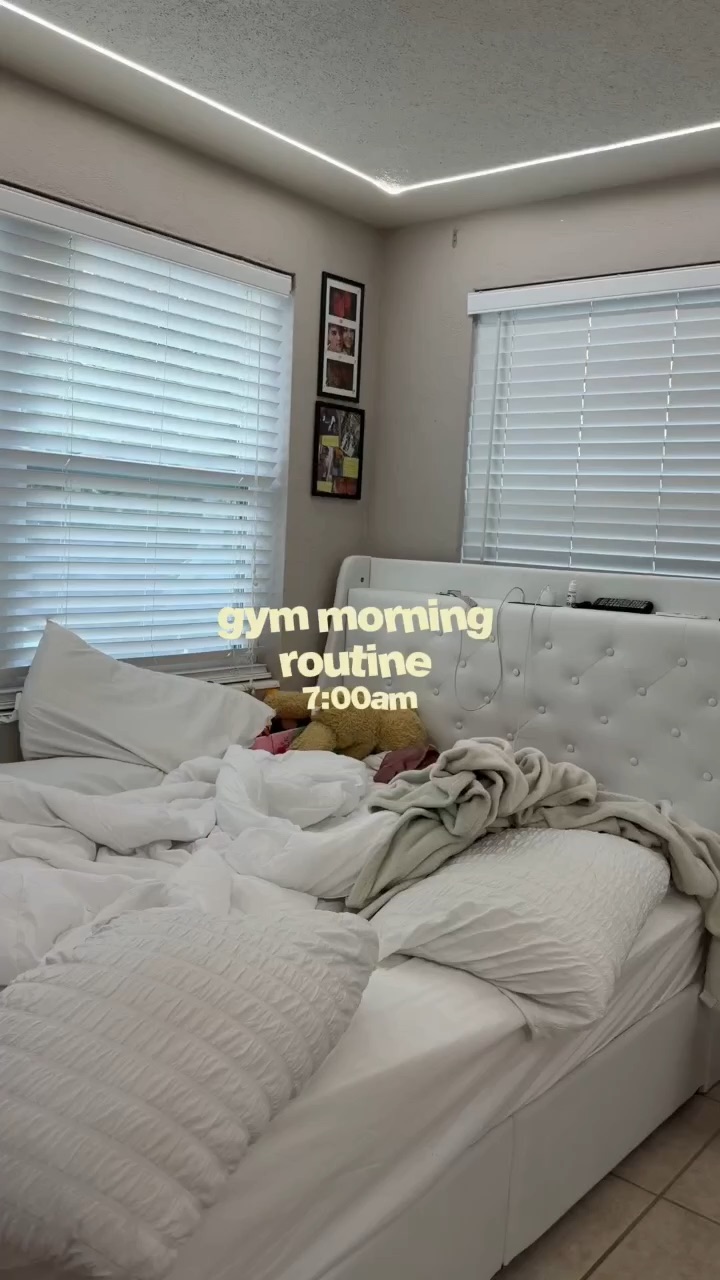 Gym morning routine