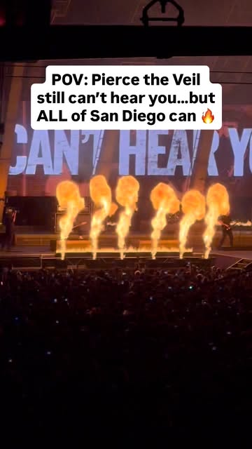 @piercetheveil put on a SHOW for their San Diego Homecoming 🔥