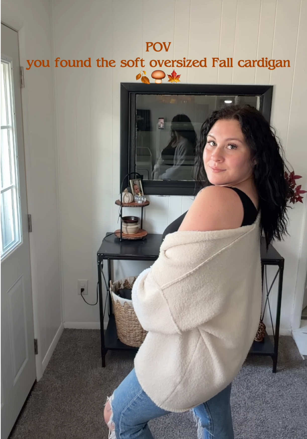 I will reach for this every day- soft, cozy, and oversized 🍂🤎 Color: Apricot size: Large @PrettyGarden #tiktokshopc...