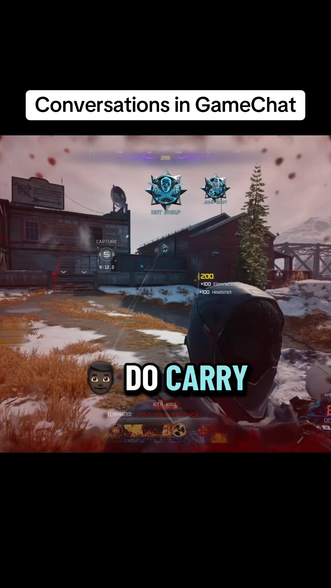 GameChat conversations 😂😂 #callofduty #fyp #funnycodclips #trolling #funny