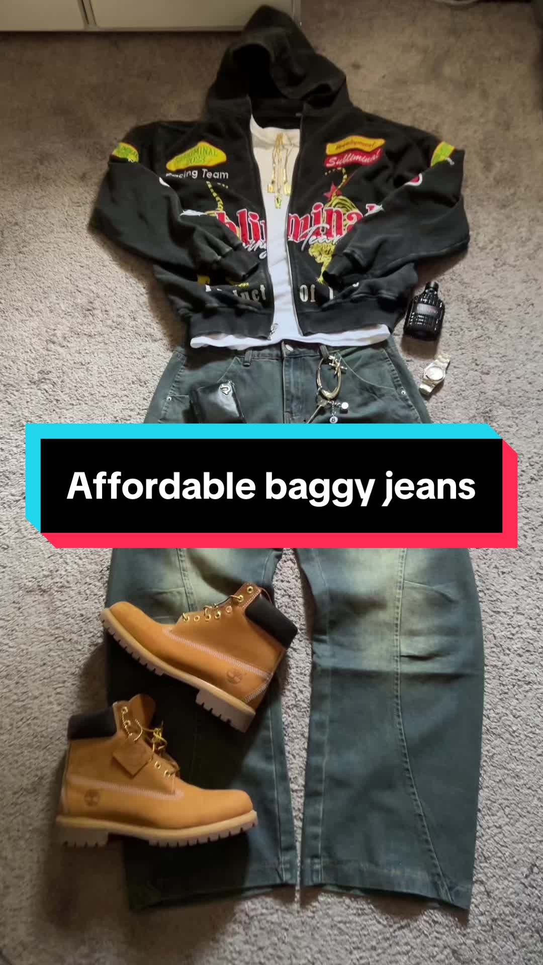 Tuff and affordable wide leg baggy jeans #baggyjeans #baggypants #baggyclothes #baggyfit #baggy #jeans #mensjeans #st...