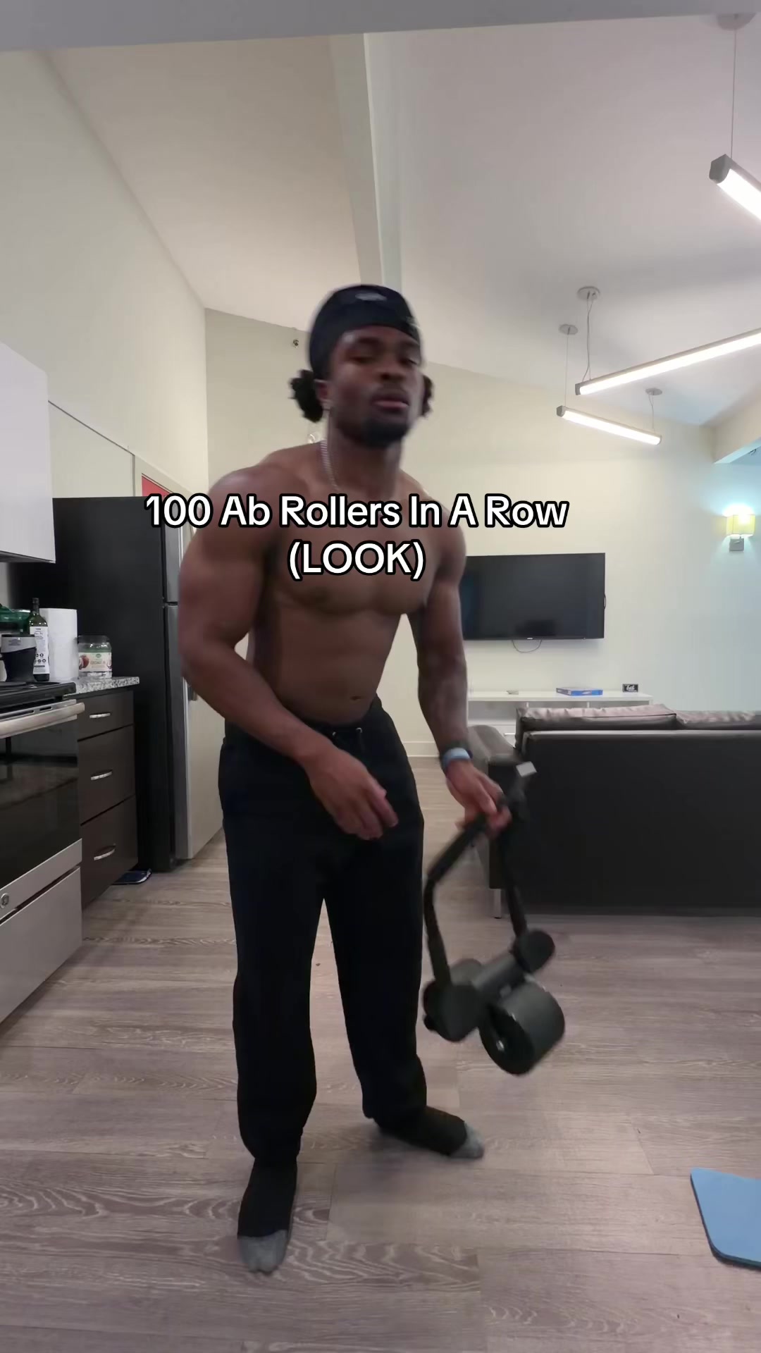 got yall #abworkout #gym #abs
