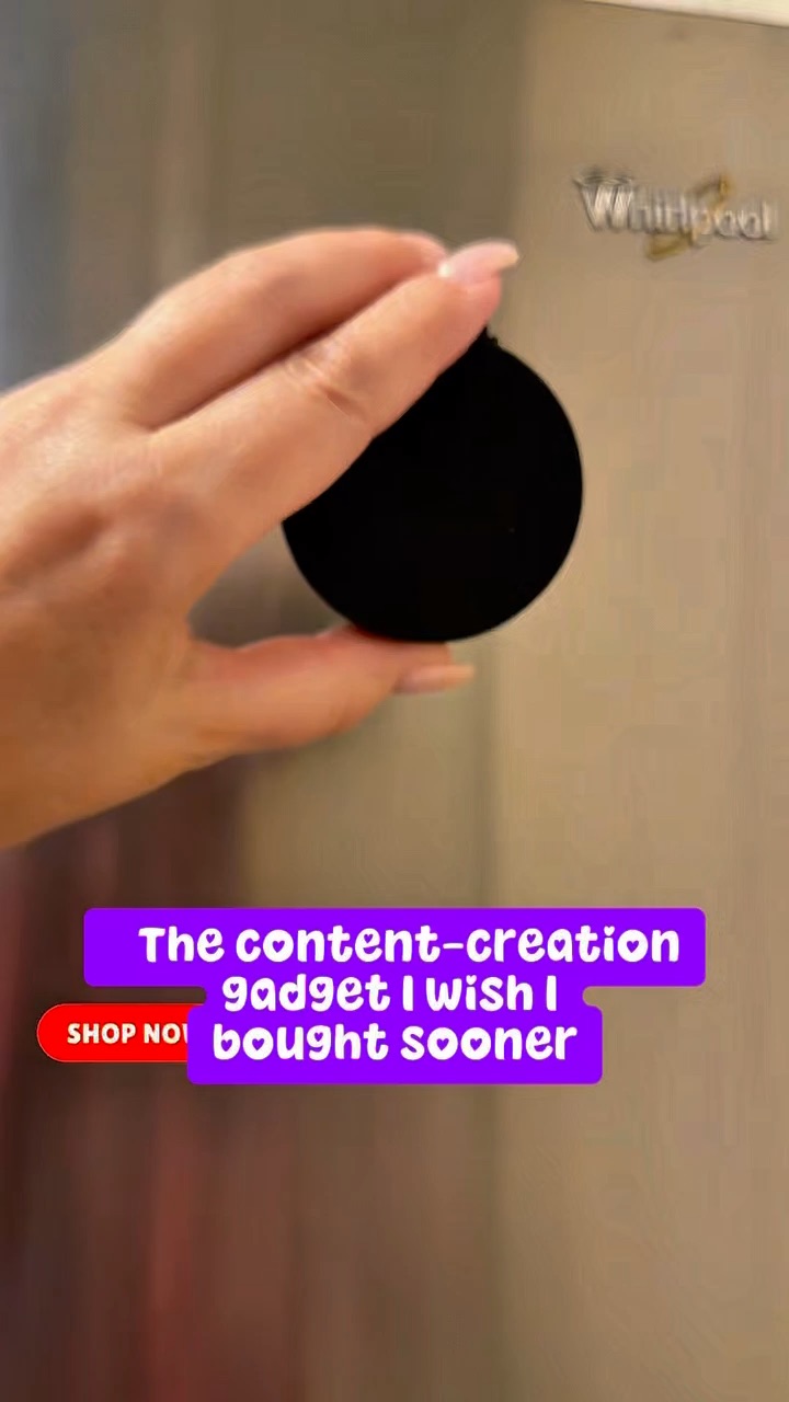 Magnetic suction cup phone mount