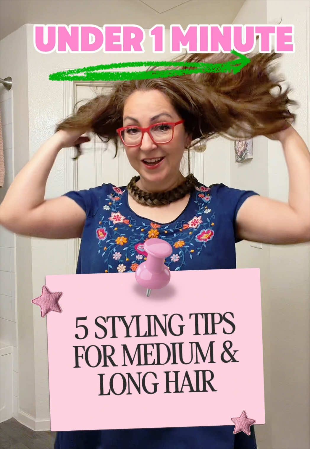 Easy hair styling tips, braided hairband. Look put together in under 1 minute#backtoschoolshopping #hairtok #hairband...
