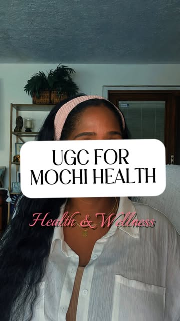 Paid UGC example for Mochi Health 🎥✨ I love creating content that feels natural, relatable, and actually fits how pe...