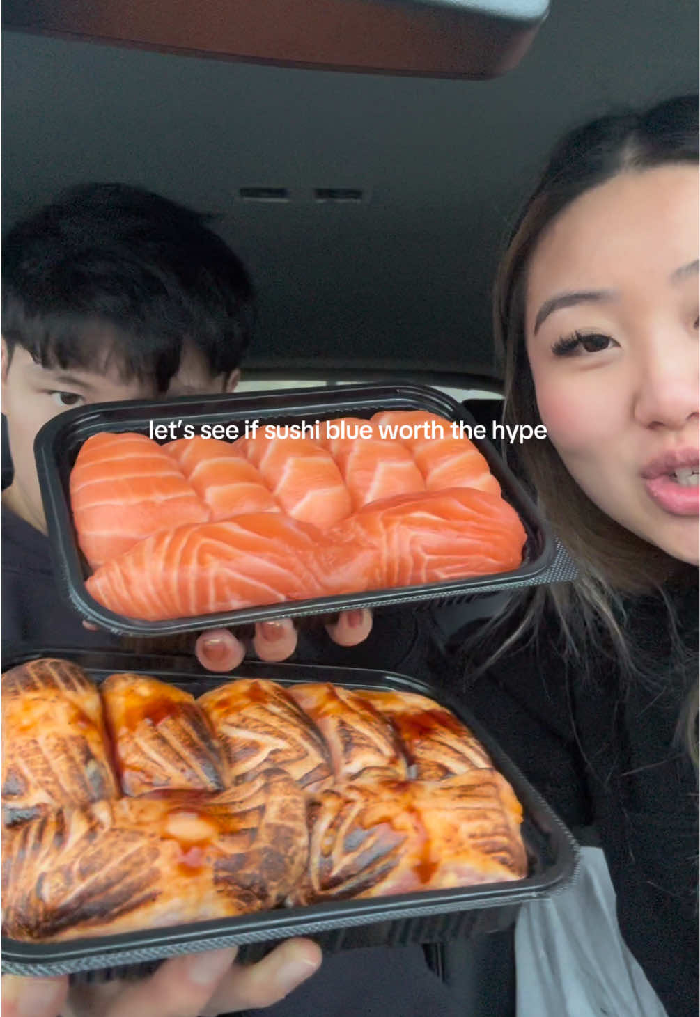 Would you drive that far for sushi? #fyp #sushi #sushiblue #giantsushi #seattle