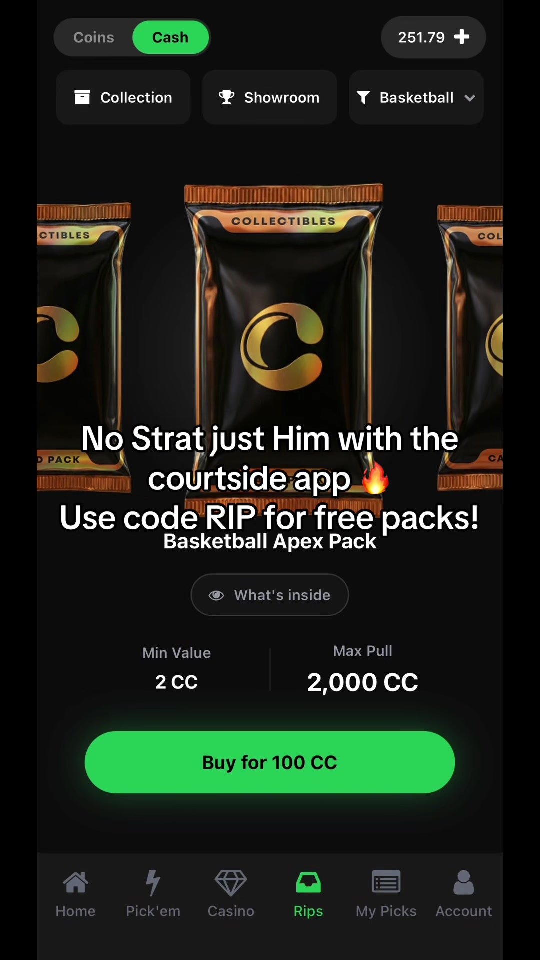 pack rippin🤝 #sportscards #cardrips #thecourtsideapp #courtside