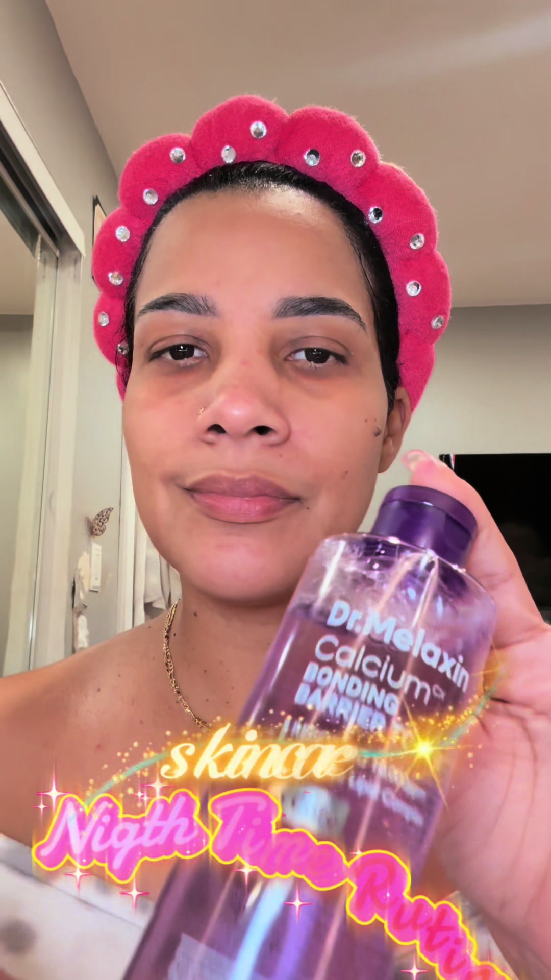 Rutina de noche con Dr.Melaxin##nigthroutine#skincare#creadoradecontenidostiktok#DrMelaxin