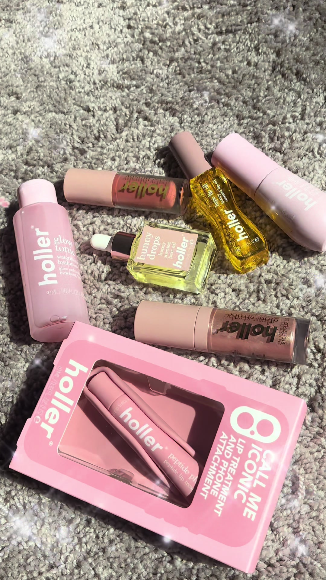 #creatorsearchinsights face toner , liquid bush, lip oil all from @Holler Beauty #beautyfinds #beautyhacks #hollerpro...