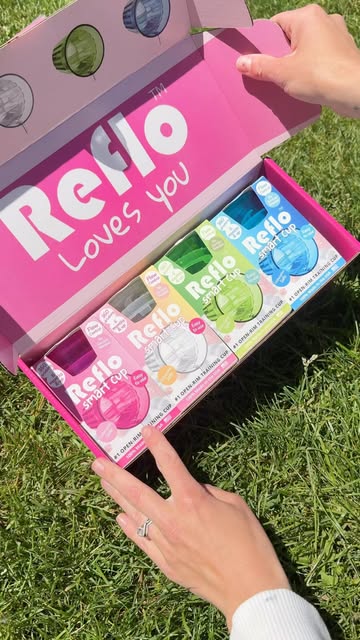 We’ve been loving the @reflosmartcup for Amalia! She’s been learning how to drink better from an open cup, and this c...
