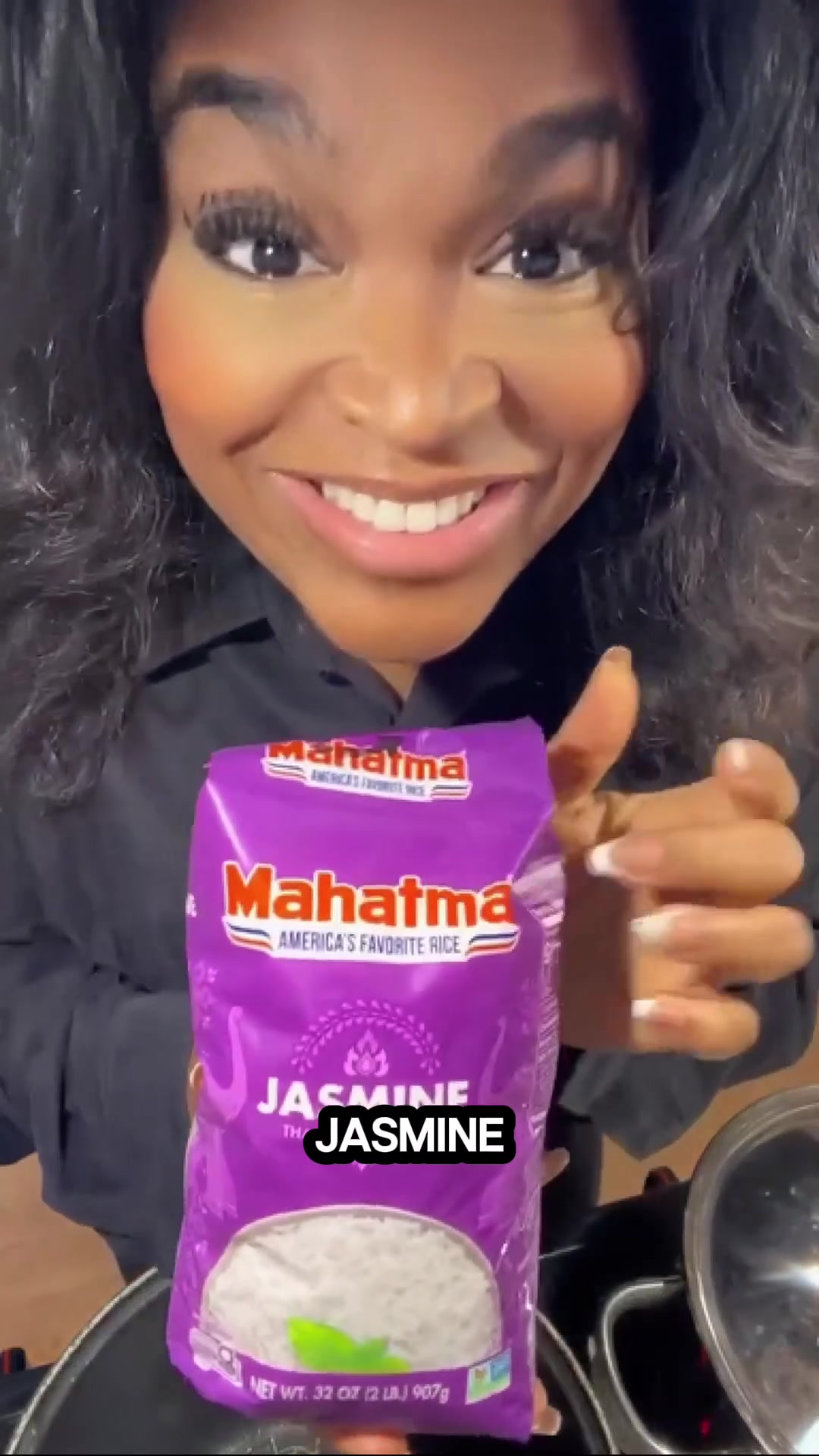 Keeping my mom’s recipe alive, one pot of Mahatma Jasmine Rice at a time 🤍✨ There’s something about the smell of jas...