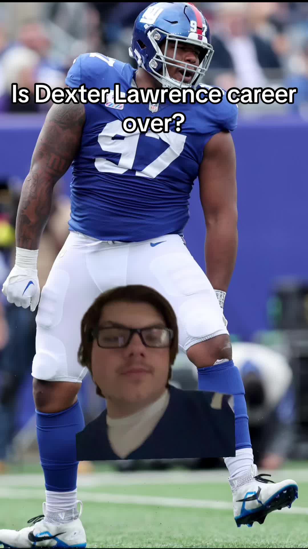 Is Dexter Lawerence career over? #greenscreen #nfl #foryou #football #fypage #fyp #footballtiktok