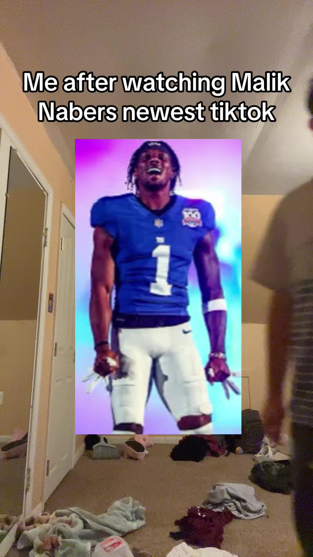 Malik Nabers I got you pookie 🥰🥰🥰😘😘😘#nfl #giants #giants #fyp #Maliknabers