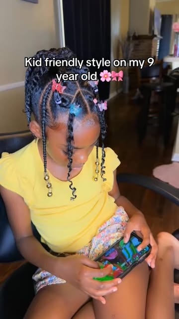 If your daughter has thick hair or you’ve been thinking about a cute style, this is for you mamas 🤗💕 #fypシ #natural...