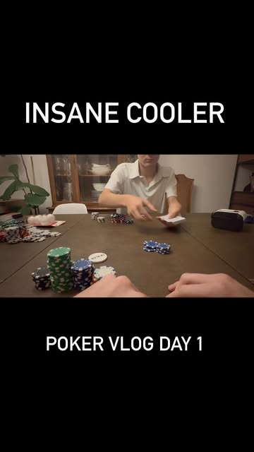 I think this tilted him… #comedy #poker #pokervlog #joke