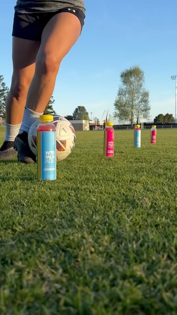 Footwork sharp, hydration sharper @drinkwtrmln WTRMLN ADE 🍉⚽️ Find your hydration @target #Wtrmlnwtr #drinkwtrmln #s...