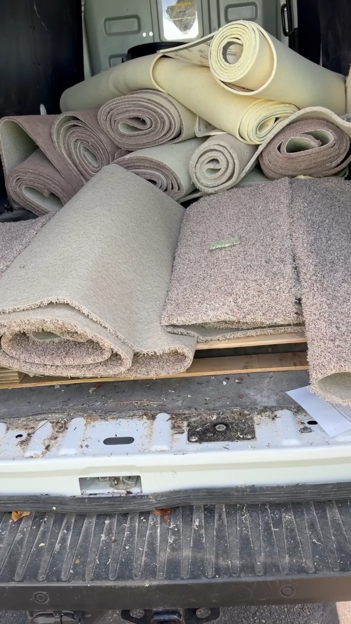 Carpet tear out