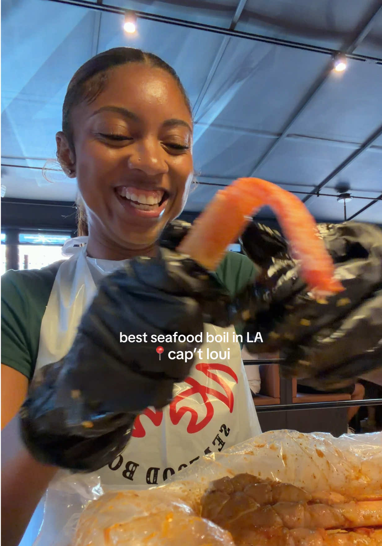 I’ll def be back for another seafood boil next week 🤭 #captloui #captlouiseafoodboil #seafoodboil #thingstodoinla