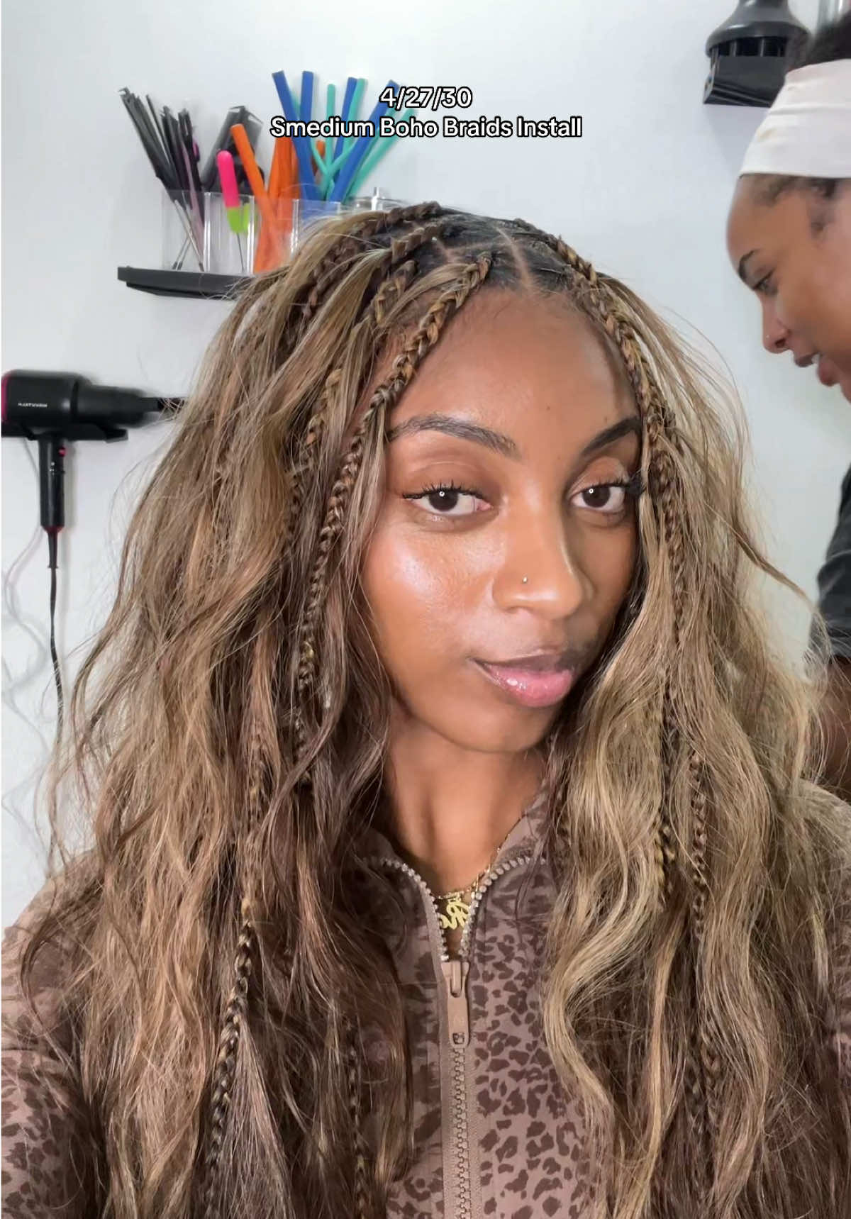 only getting 4/27/30 whenever I get boho braids now 😌 #ywigs #smediumknotlessbraids #labraider