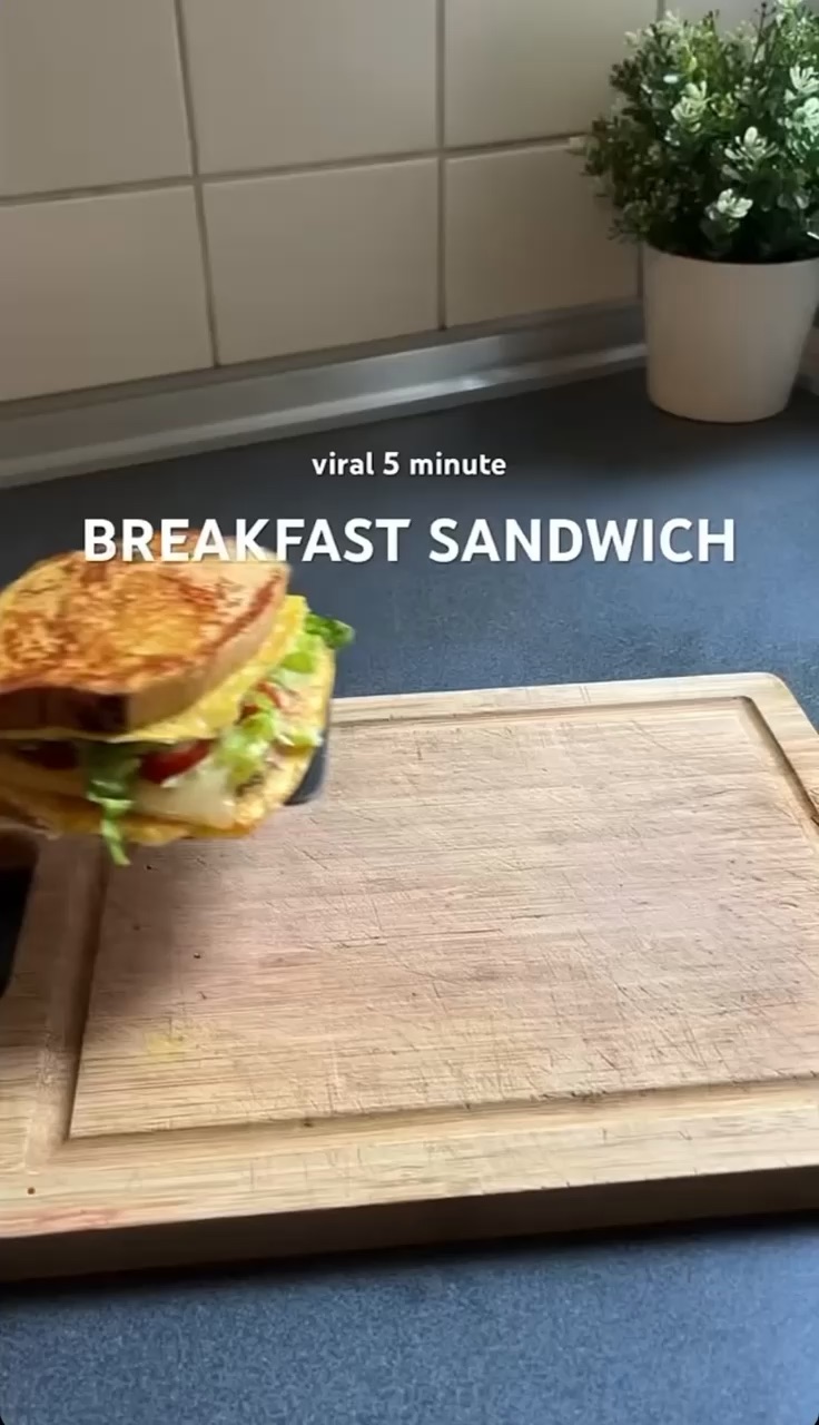 Viral 5min sandwich for breakfast
