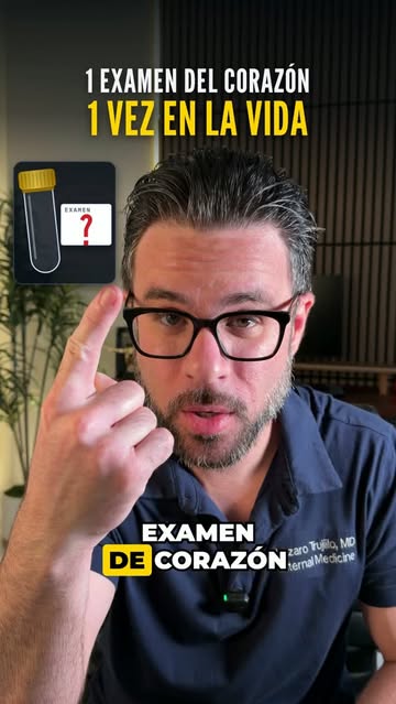 Un examen del corazón que solo necesitas una vez… ¿te lo han hecho? 🫀 Tu perfil de colesterol de rutina no lo trae....