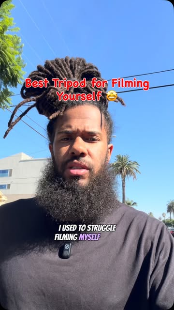 If you film yourself, this tall phone tripod with a remote makes creating content alone so much easier. 🎥 Get differ...