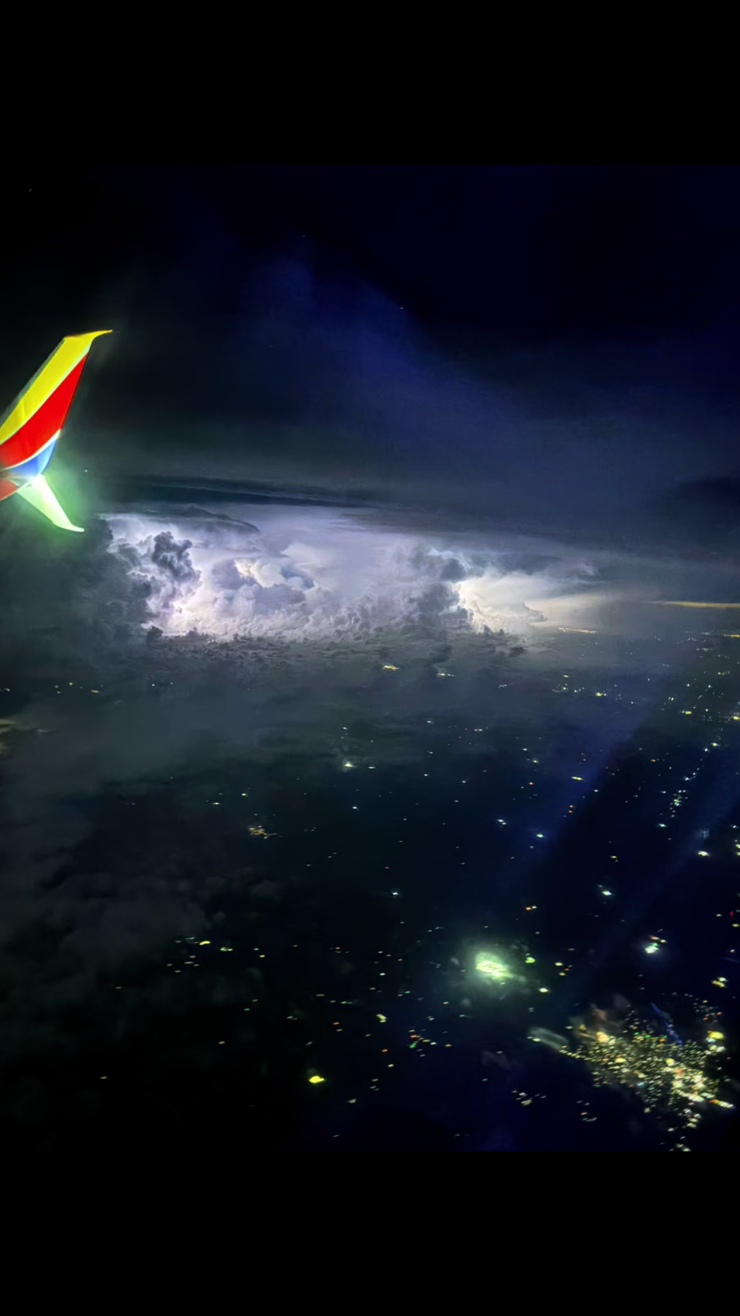 Enid, Oklahoma 4/23/2026 I took this video on my flight home yesterday evening. @Southwest Airlines #Enid #Oklahoma #...