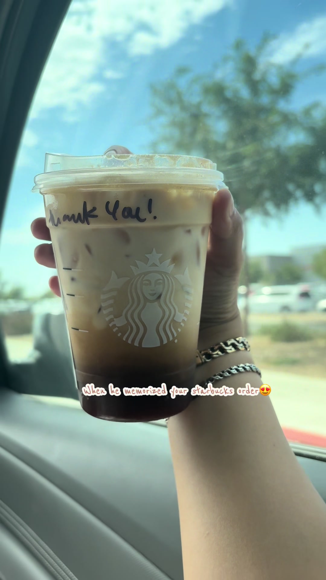 If he doesn’t know your Starbucks order he is not the one@Starbucks #starbucks #coffee #mymanmymanmyman #brownsugarsh...