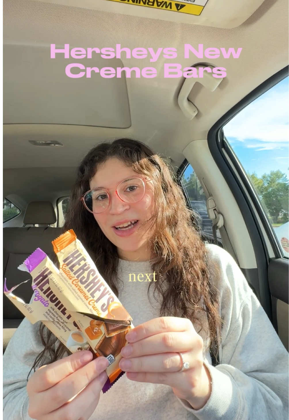 Honestly my new favorite sweet treat 🍫 @Hershey's #hershey #kale #candy #hersheyscremebar #sweettreat
