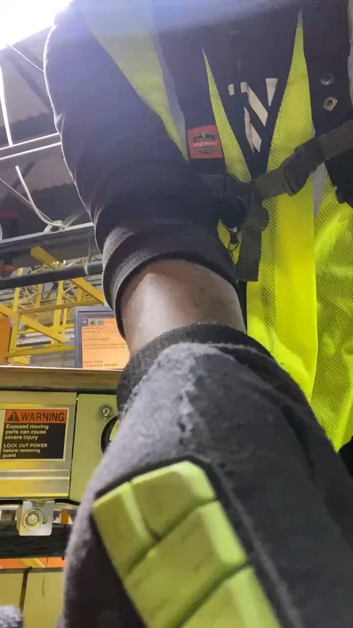 Working hard