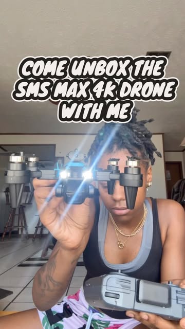 Unbox the SMS MAX Drone with me 🖤 Drone Footage coming soon