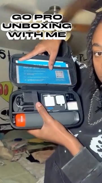 I’ve landed my first contract guys come and unbox this go pro with me❤️‍🔥 I’m excited, honored and grateful to have...