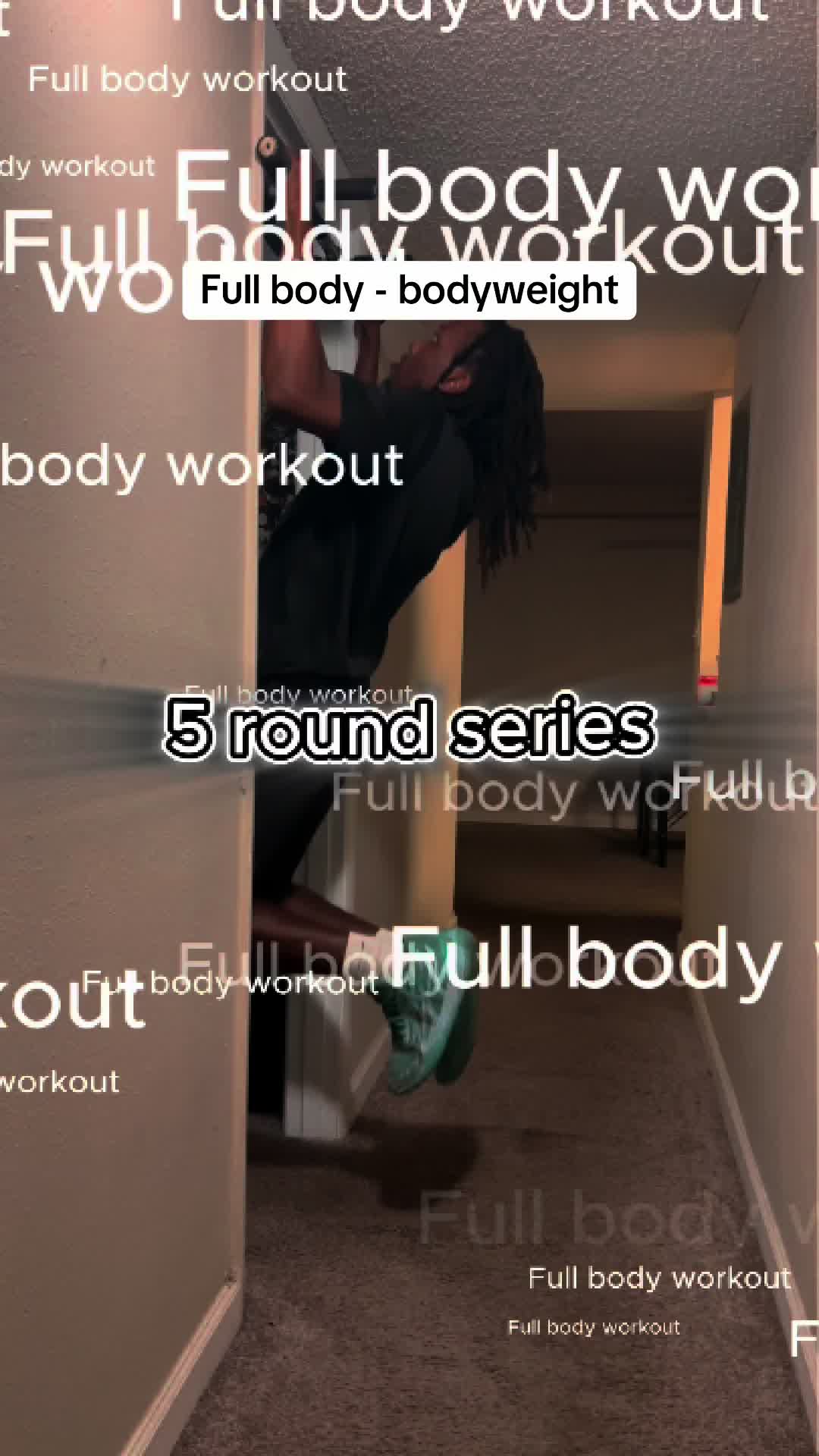 Quick Full body workout, bodyweight no equipment! #fullbodyworkout #fullbody #quickworkout #bodyweight #bodyweightwor...