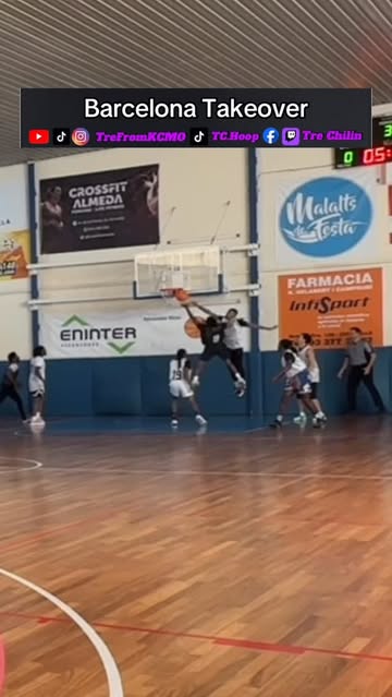 Barcelona Takeover #TCHoop #basketball #TreChilin #barcelona #overseas