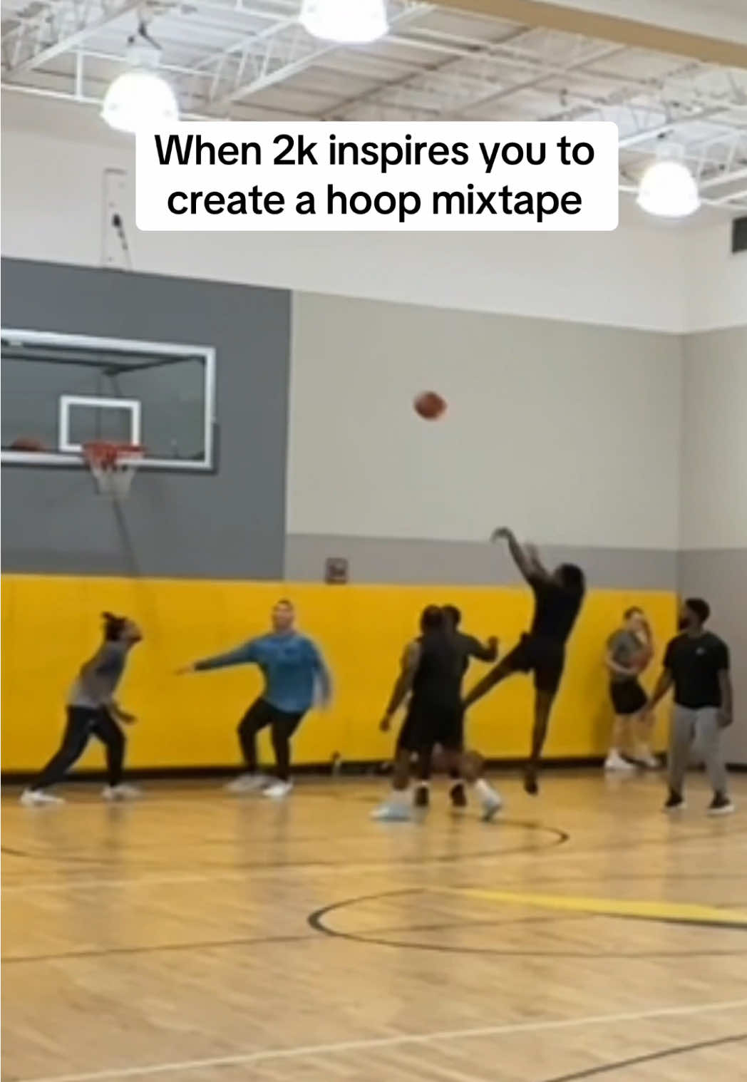 When NBA 2k inspires you to create a hoop mixtape 📼 #hoopmixtape #basketball #trechilin #nba2k @snapchat #SnapRecap2025