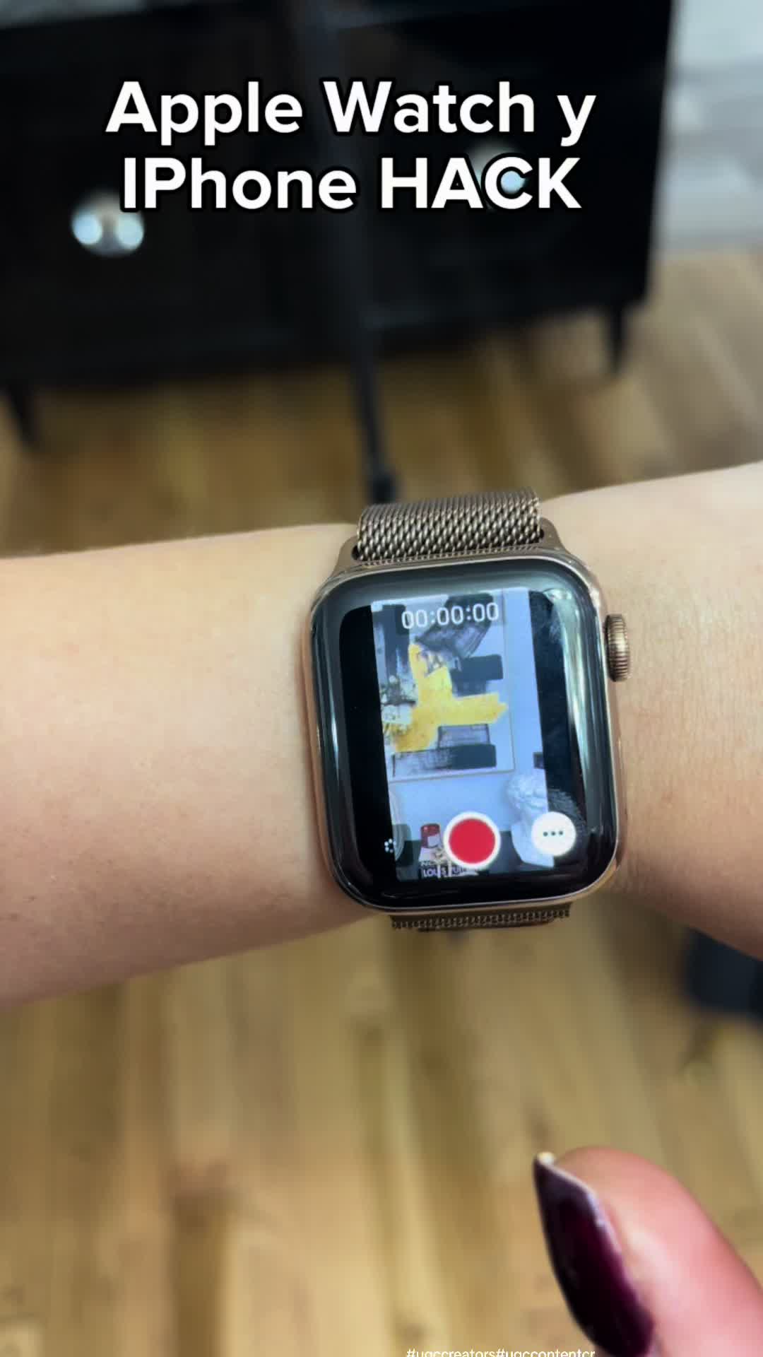 Apple Watch y Iphone Hack #ugc#ugcexample#ugccontentcreator#ugcjourney#applewatchtips#iphonetips#iphonehacks#applewat...